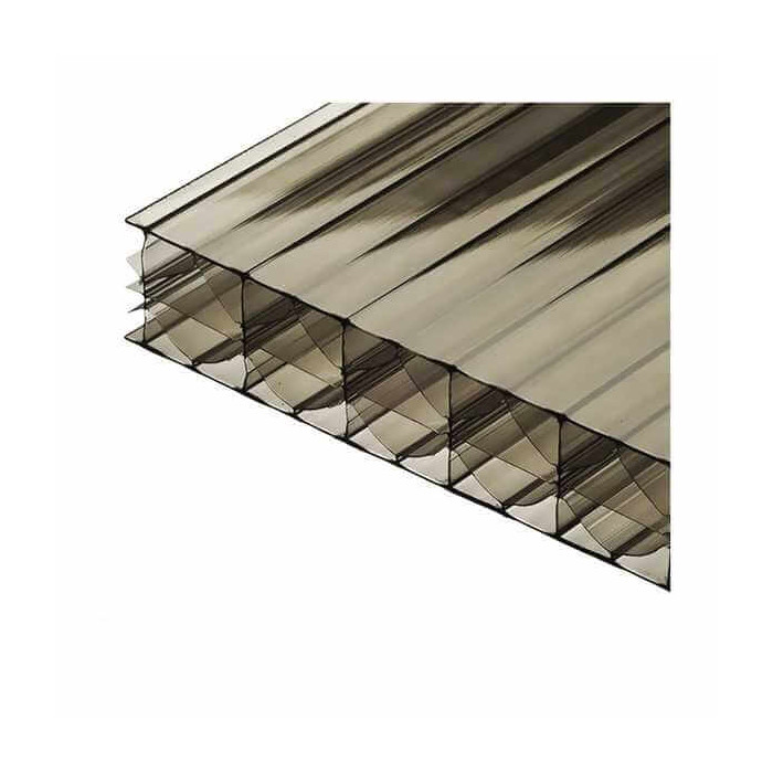 Сотовый поликарбонат 25 мм BORREX бронза 2100х12000 мм